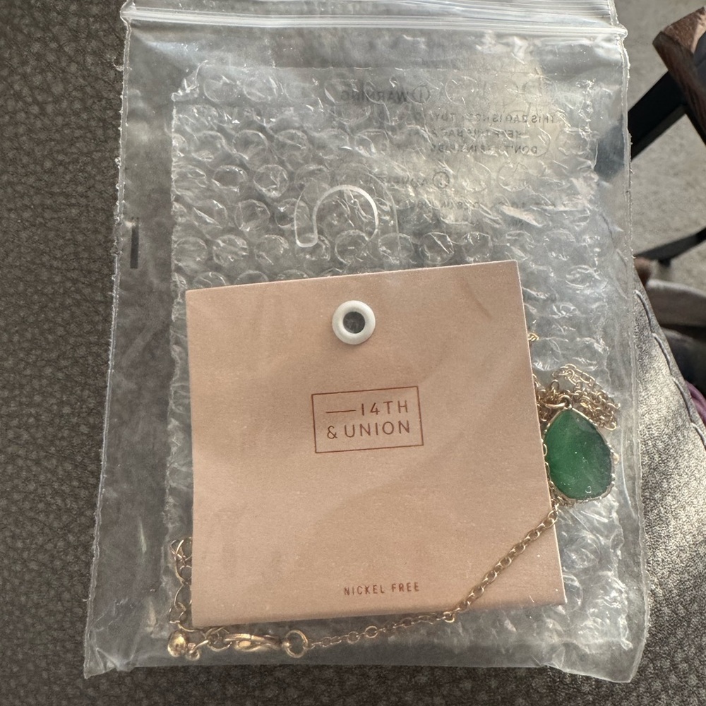 Nordstrom Gold Necklace with Pendant